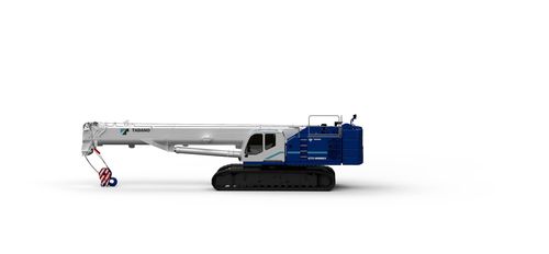 クローラー式クレーン - GTC-700 - TADANO FAUN - 格子 / 工事現場用