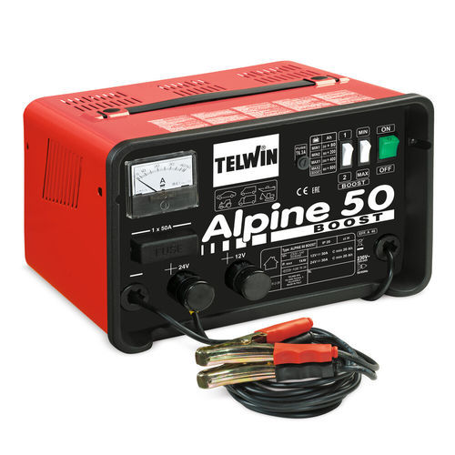自動車用バッテリー充電器 - ALPINE 50 BOOST - TELWIN - 携帯型 / 液体電解質 / 単相