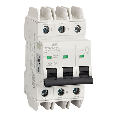 熱磁気式遮断器 - UB10D3060A - IMO Precision Controls Limited - 過電流対策 / 積荷超過用 / 電源