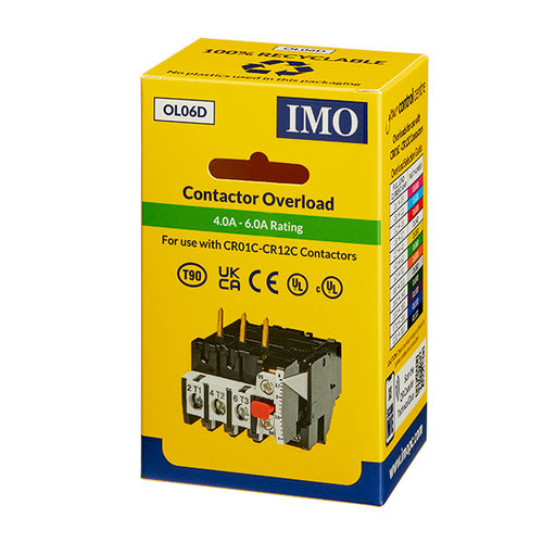 接触器上保護継電器 - OL06D - IMO Precision Controls Limited - 過負荷