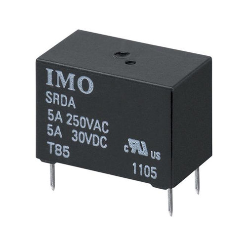 電源電気機械式継電器 - SRDAH-1A1-SL-24VDC - IMO Precision Controls Limited - 24VDC / 超小型 / プリント基板用