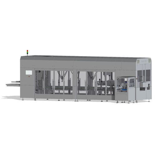 トップローディング箱詰め機 - ITC - iXAPACK GLOBAL - 横型 / 化粧品産業用 / 乳製品用