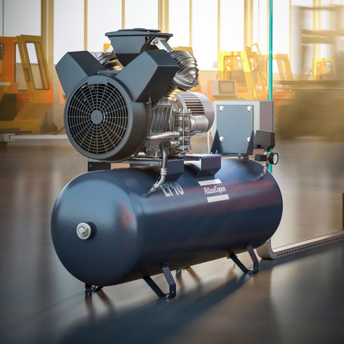 ピストン式コンプレッサー - LT series - Atlas Copco Compressors - エア / 電動 / 据え置き型
