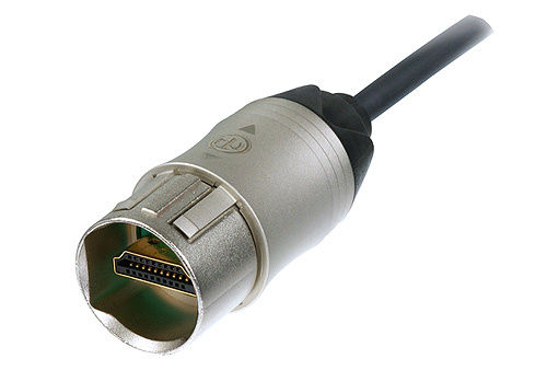 データ用コネクター - NKHDMI-* - Neutrik - HDMI（高精細度マルチメディアインターフェース） / 円形 / プッシュプル