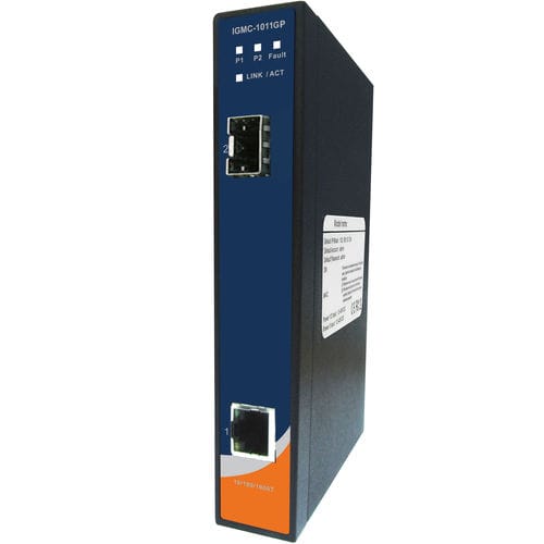 メディア変換器 - IGMC-1011GP - Oring Industrial Networking Corp. - ギガビット メディア / イーサネット / 光ファイバー