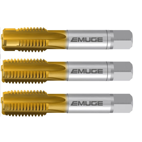 一体型タップ - WM-sets-3S(Nr.1"Z",Nr.1,F)-TIN - EMUGE-FRANKEN - HSS-E / スチール用 / 鋳鉄用