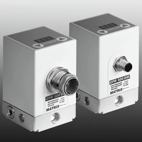 デジタル圧力調整器 - EPR200, EPR300, EPR500 series - MATRIX mechatronics - ガス用 / 空気用 / 一段