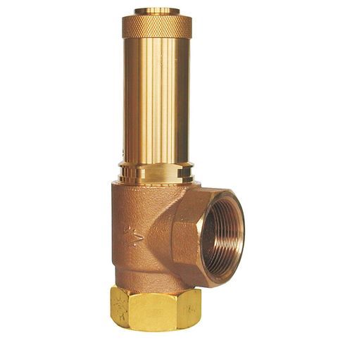 空気用安全弁 - 06395 - HEROSE - 蒸気用 / 青銅 / PTFE