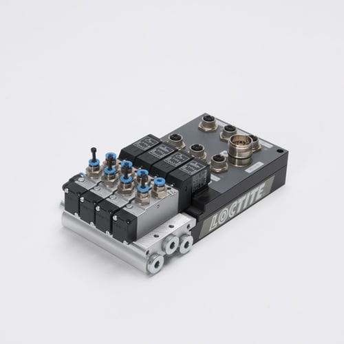 4チャンネル電磁弁ブロック - LOCTITE 97204 - Henkel LOCTITE/ロックタイト - 圧縮ガス用