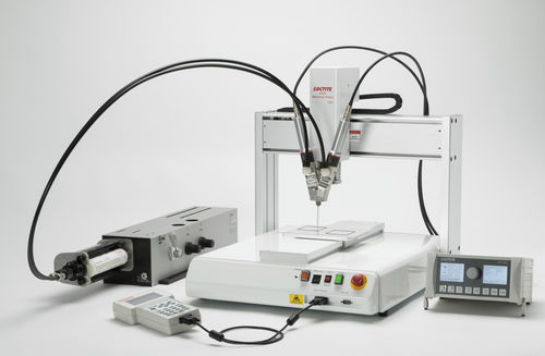接着剤ディスペンサ - Benchtop Robot Systems - Henkel LOCTITE/ロックタイト - 液体 / 化学製品 / 定量ポンプ付