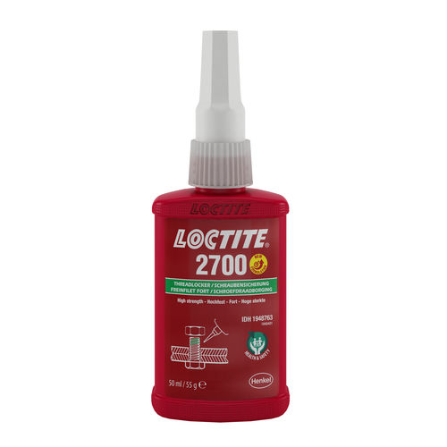 恒久的スレッドロッカー - LOCTITE 2700 - Henkel LOCTITE/ロックタイト - 高強度 / 緑