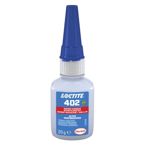 瞬間接着剤 - LOCTITE 402 - Henkel LOCTITE/ロックタイト - シアノアクリラート系 / 金属用 / プラスチック用