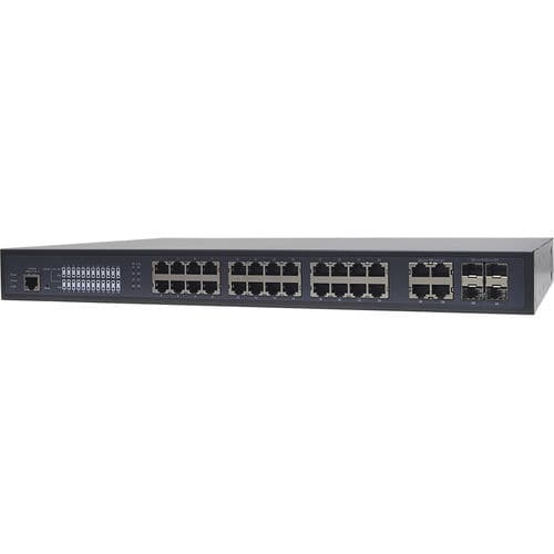 管理型イーサネットスイッチ - LPGS-2424C-240W - Lantech Communications Europe GmbH - 28 ポート / レベル 2 / ギガビット
