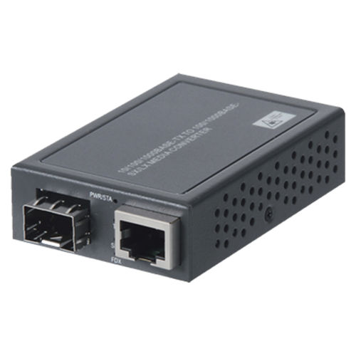 メディア変換器 - CM-021DSFP - Lantech Communications Europe GmbH - ギガビットイーサネット / コンパクト / パネル