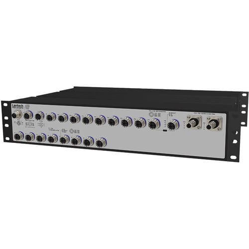 管理型イーサネットスイッチ - TPGS-L6416XFTR series - Lantech Communications Europe GmbH - 20 ポート / レベル 2 / ギガビットイーサネット