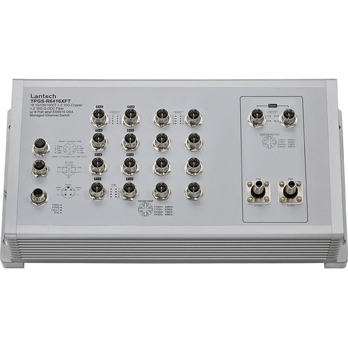 管理型イーサネットスイッチ - TPGS-R6416XFT series - Lantech Communications Europe GmbH - 20 ポート / レベル 2 / レベル 3