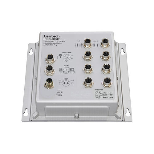 管理型イーサネットスイッチ - I(P)GS-5008T series - Lantech Communications Europe GmbH - 8 ポート / PoE / EN50155