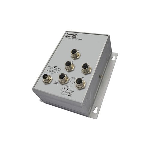 非管理型イーサネットスイッチ - IES-0005B series - Lantech Communications Europe GmbH - 5 ポート / ワイヤレス / 壁掛け