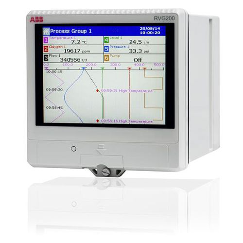 紙不使用レコーダー - RVG200 - ABB Measurement & Analytics - デジタル / 汎用 / USB