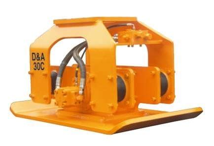 掘削機用振動プレート - 390 - 904 kg | D&A series  - D&A Heavy industry