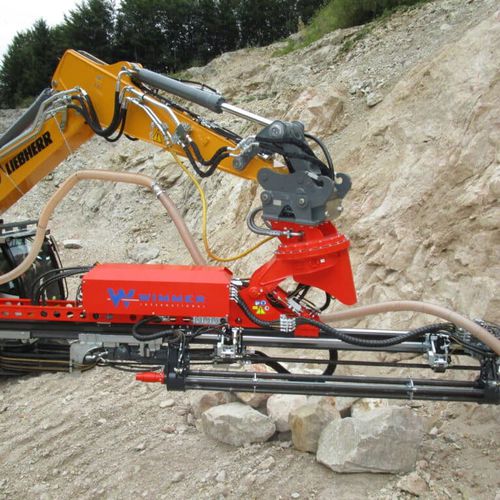 掘削機用ドリルアタッチメント - AB 4600 T series - WIMMER Hartstahl GmbH & Co KG