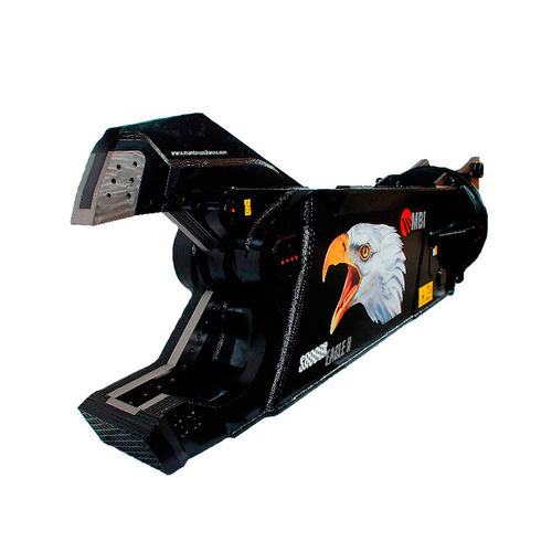 油圧式破砕剪断機 - SH EAGLE II series - Mantovanibenne - 掘削機用 / 金属屑用 / 鉄金属用