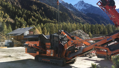 打撃クラッシャ－ - DUPLEX - Rockster Austria International GmbH - 移動型 / クローラー式