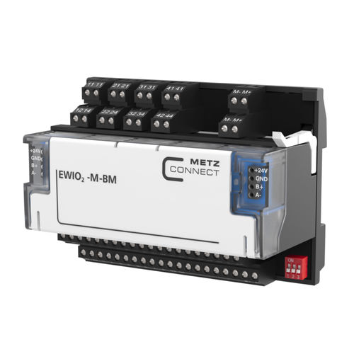 エネルギーデータロガー - EWIO2-M-BM M-Bus / BACnet / Modbus - METZ CONNECT - Mバス用 / イーサネット / Modbus