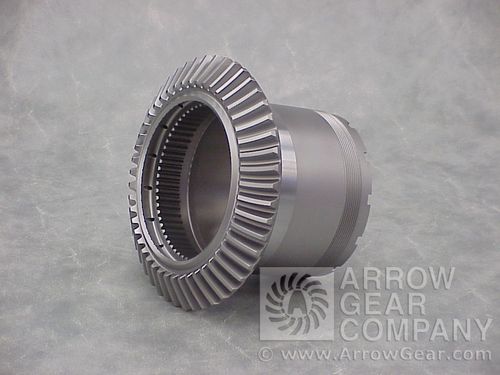 かさ歯車 - Zerol® - Arrow Gear Company - 歯筋が直線な / ハブ