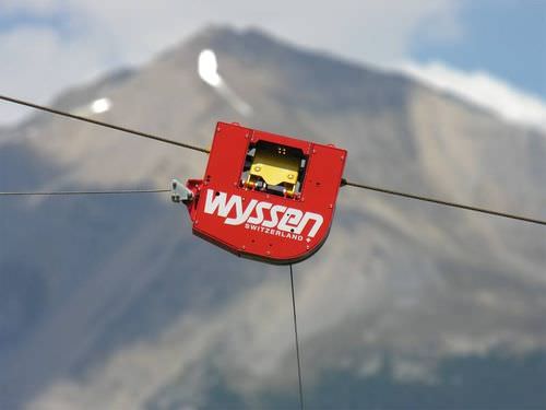 輸送ケーブル用キャリッジ - HY-2  - Wyssen Seilbahnen AG