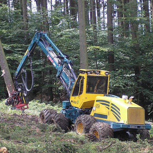 タイヤ式山林ハーベスター - HSM 405 H1 8WD - HSM - Hohenloher Spezial-Maschinenbau GmbH & Co. K