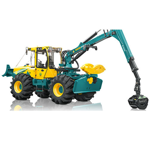 林業用集材機 - HSM 805 6WD - HSM - Hohenloher Spezial-Maschinenbau GmbH & Co. K - グラブ装置