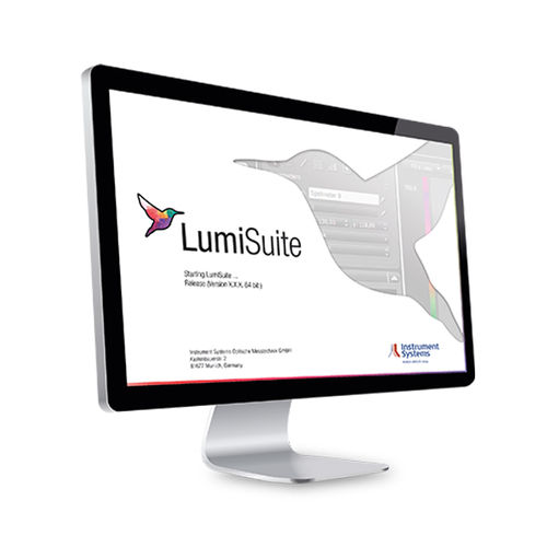 ピクセルコントラスト分析用ソフトウェア - LumiSuite - Instrument Systems - 比色 / ディスプレイ用 / 2D