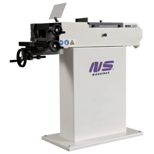 90度固定角ノッチング マシン - MBL120 - NS Máquinas Industriais - 電動式 / チューブ用 / 研磨ベルト付
