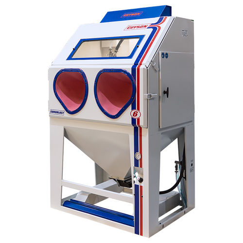 圧力式ブラストキャビネット - Euroblast 6 - GUYSON - 手動式 / 回転テーブル付 / 航空宇宙用