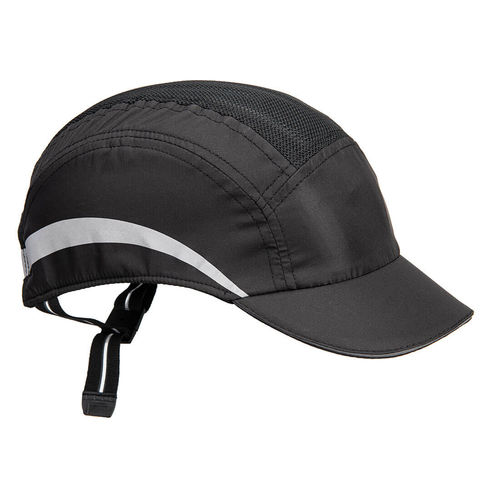 ポリエステル製バンプキャップ - PS79BKR - Portwest Clothing Ltd - 軽量 / EN 812 / 換気付き