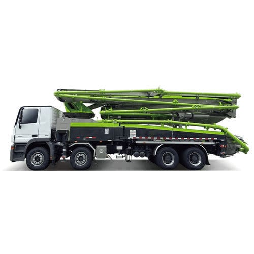 移動式トラック搭載コンクリート ポンプ - 49X-6RZ - Zoomlion Heavy Industry Science & Technology Co., - 工事現場用
