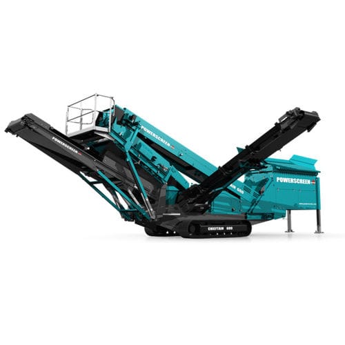 鉱山用ふるい機 - CHIEFTAIN 600 - Powerscreen - 移動式 / バルク材用 / 2フラクション