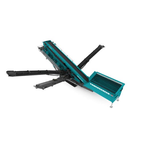 建設現場用ふるい機 - CHIEFTAIN 2200 - Powerscreen - 移動式 / バルク材用 / 3フラクション