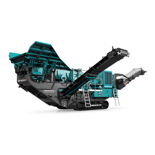 打撃クラッシャ－ - TRAKPACTOR 320 - Powerscreen - 移動型 / クローラー式