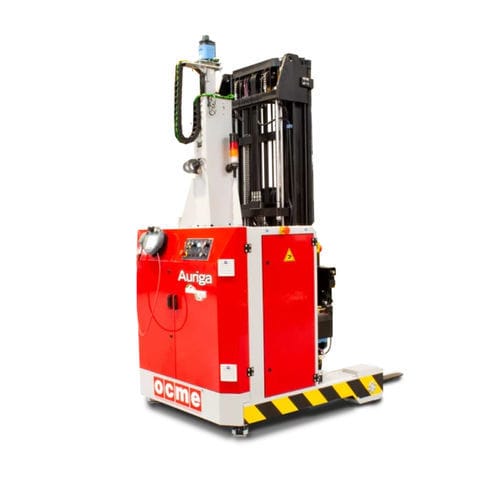 電動式リーチ型フォークリフト - AURIGA 14 RTH H - OCME - AGV / ハンドリング用 / 輸送用
