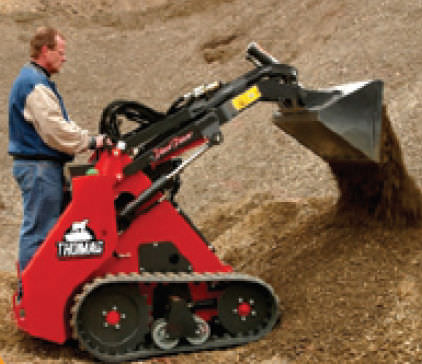 超小型ローダー - 258 - 280 kg | 45 series - Thomas Equipment Inc.