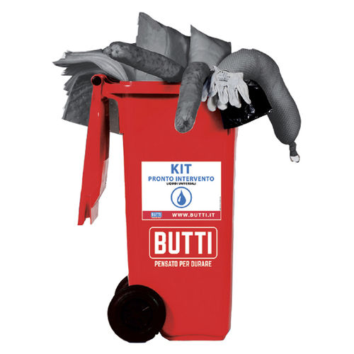化学汚染防止緊急用キット - 909KL120 - BUTTI - 油汚染 / ユニバーサル汚染防止