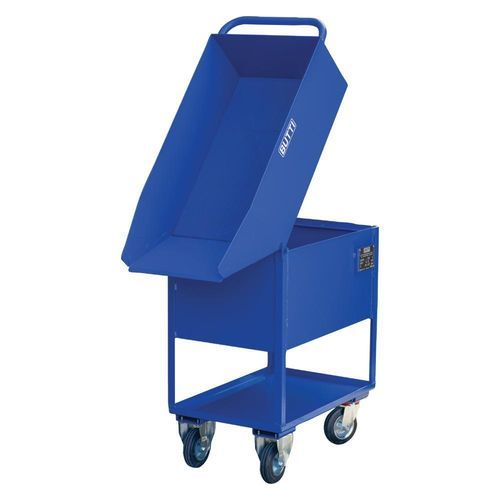 ハンドリング用台車 - 940 - BUTTI - スチール製 / 2段 / 容器用