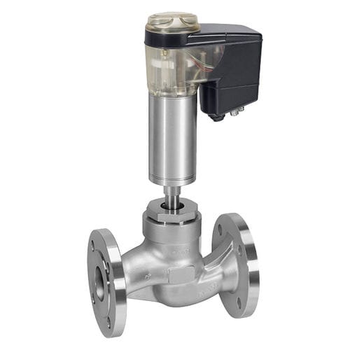 グローブバルブ - 539 - GEMÜ Gebrüder Müller Apparatebau GmbH & Co. KG - 電動式 / 制御 / フランジ取り付け