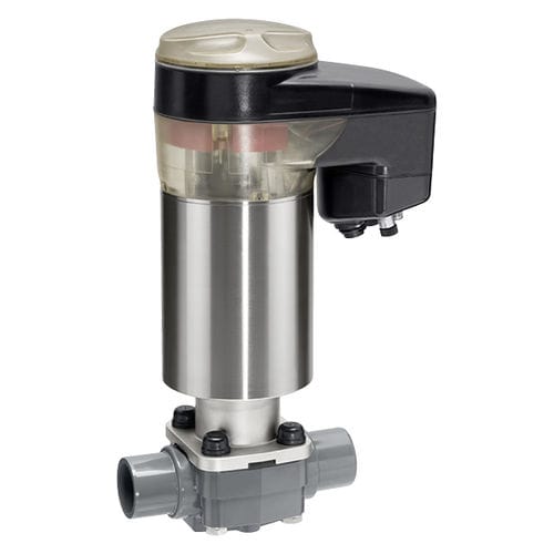 ダイヤフラム式バルブ - R649 - GEMÜ Gebrüder Müller Apparatebau GmbH & Co. KG - 電動式 / 制御 / フランジ取り付け