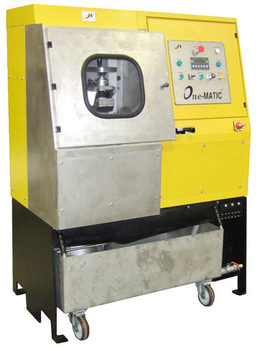 縦型ディスク研削機 - ONE MATIC - 3R RECHERCHES & REALISATIONS REMY - コンクリートテストピース用 / PLC制御