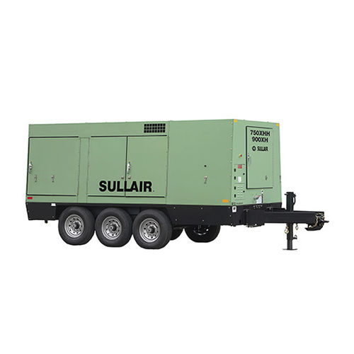 ロータリーコンプレッサー - 750XHH/900XH - SULLAIR - エア / ディーゼルモーター付 / 移動型