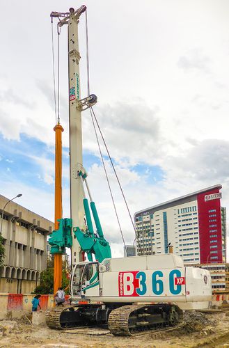 地盤工学掘削装置 - B360 XP-2 - CASAGRANDE - Foundation Division - 杭打ち / 深 / クローラー式