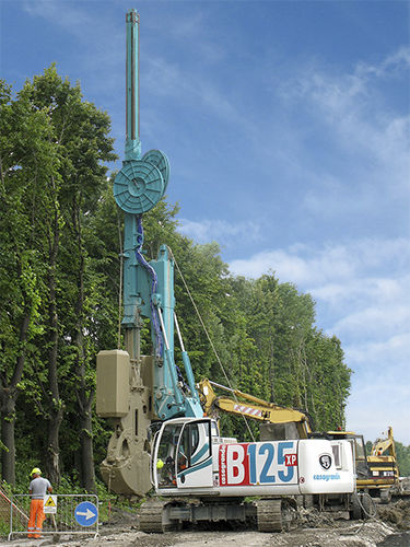 ダイアフラム壁掘削装置 - KRC 1 - B125 XP-2 - CASAGRANDE - Foundation Division - クローラー式 / 回転式 / 油圧式